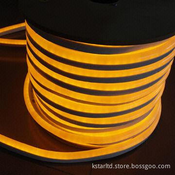LED Neon Rope Light, 80 LEDs/Meter, Sized 13 x 26mm, Made of Milky PVC Material